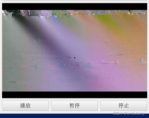 在线视频播放 花屏